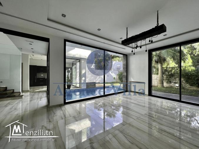 un triplex meublé s4 à la marsa