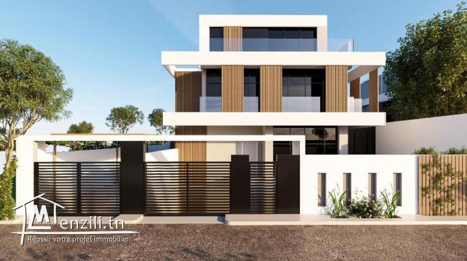 Projet immobilier inachevé à choutrana 2 soukra