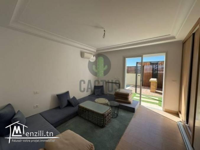 À vendre S2 avec piscine privée à cité el wafaNabeul.