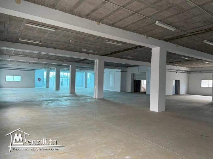 Usine neuf et moderne dans la zone industrielle mghira