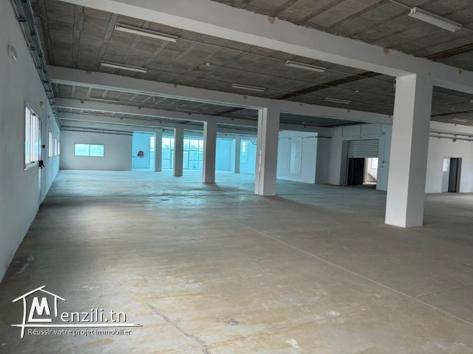 Usine neuf et moderne dans la zone industrielle mghira