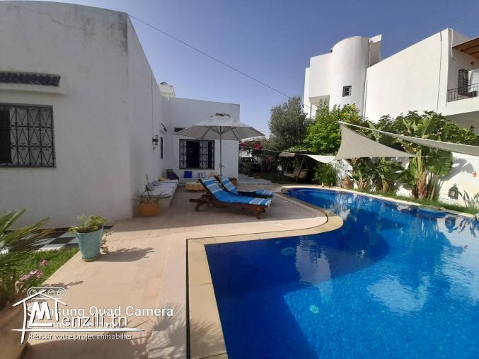 villa s+3 avec piscine a vendre