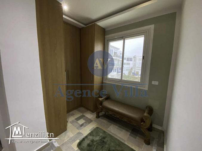un appartement s2 meublé à gammarth