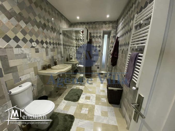 un appartement s2 meublé à gammarth