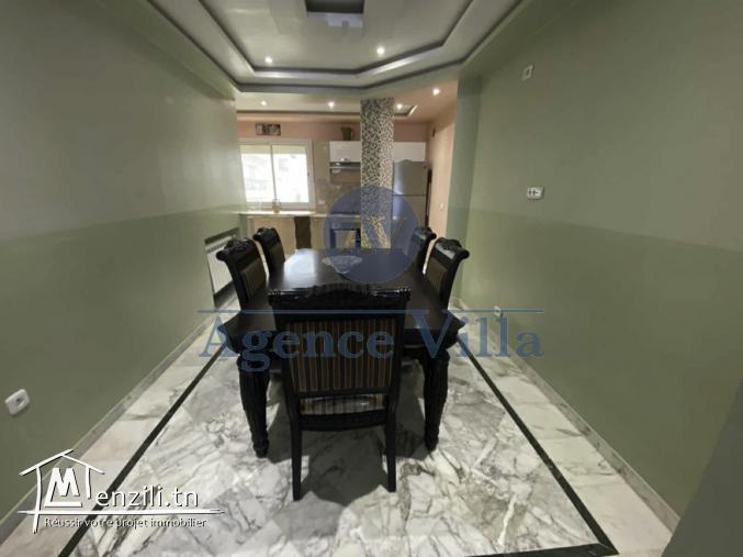 un appartement s2 meublé à gammarth