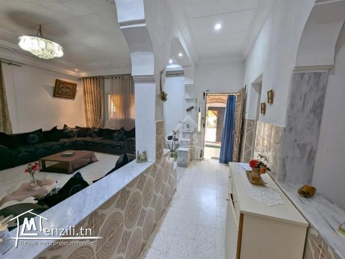 Maison S+2 avec jardin à vendre à Hammamet Sud 51355351