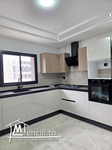 A louer S+2 à Ain Zaghouan Nord