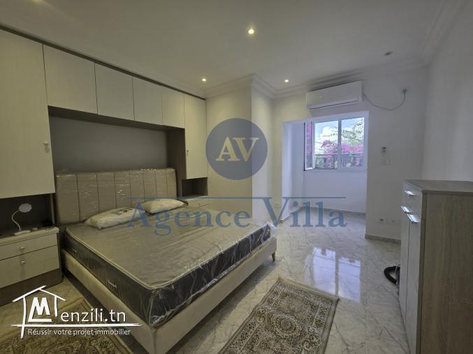 un appartement s1 meublé à la marsa ville