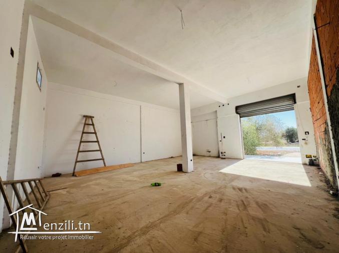 Local commercial de 140 m² à louer à el Hzem Djerba