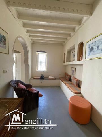 un Houch 2 suites avec piscine à houmt souk, village Erriadh