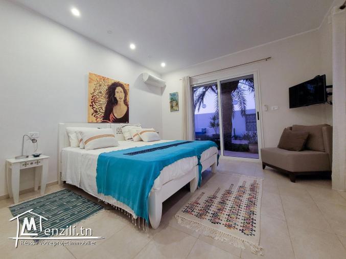 Une Villa S+3 avec piscine à vendre à Houmt Souk