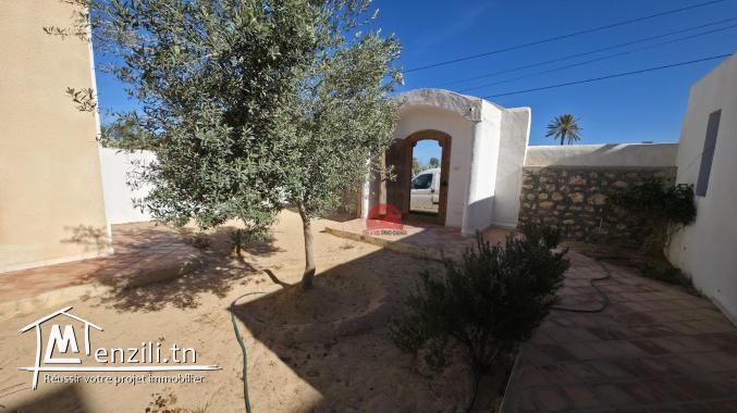 Location annuelle d'une villa plain-pied à Ghizen Djerba  L 778