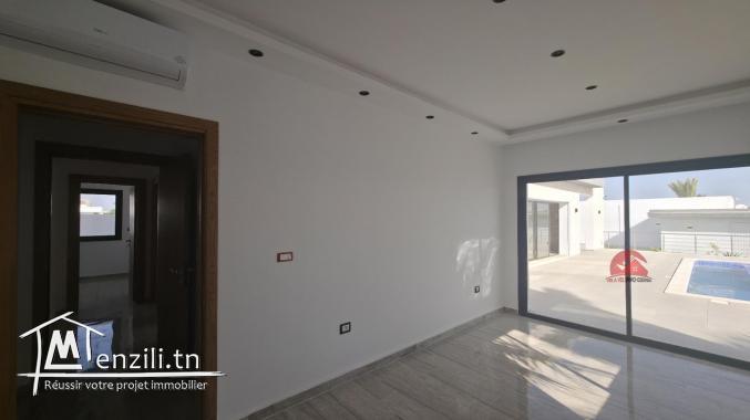 Vente d'une villa neuve avec piscine à Djerba Midoun ZA  V 750