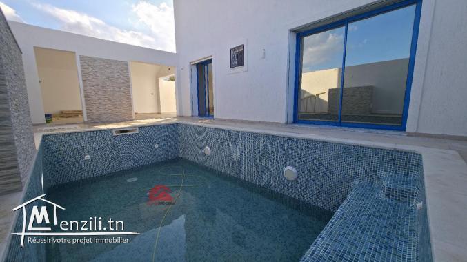 Vente de villa avec piscine à Houmt souk Djerba ZU  V 749