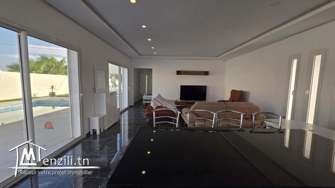 Vente de villa plain pied à Tezdaine Djerba ZA  V 736