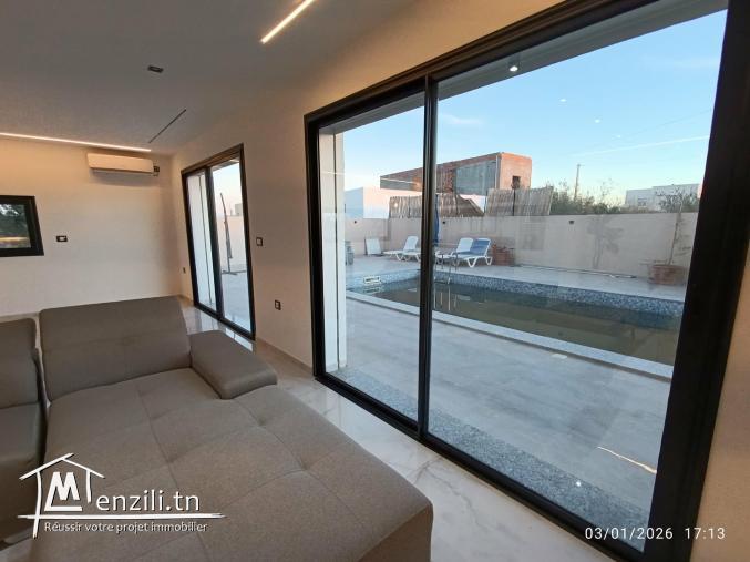 Nouvelle Villa de standing clé en main en zone urbaine – Houmt Souk