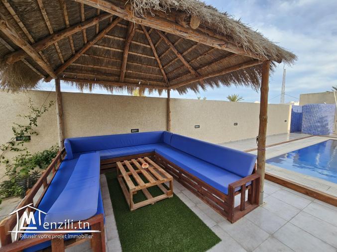 Villa location saisonnière à la Lagune Djerba