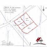 des lots de terrain de 250m² et 500m²   à Dar Allouch