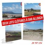 deux lots clôturés à Dar Allouch