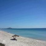 terrain vue sur mer a la plage ain grinz