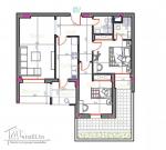 Un S+2 avec jardin de 13 m² avec une bonne orientation à AFH Mrezga