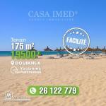 des terrains à vendre à  hammamet tél 26122779