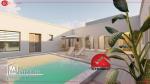 Vente maison djerbienne avec piscine - Houch typique