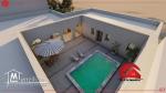 Vente maison djerbienne avec piscine - Houch typique