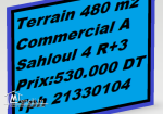 Terrain Commercial 480 m2 Sahloul 4