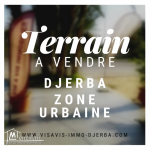 A vendre en ZONE URBAINE à Houmt Souk Djerba