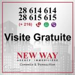 Appartement (s+2) à hammem sousse, jamais habité