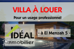 A louer villa à usage professionnel