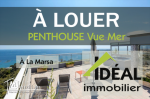 A louer Penthouse Vue mer à la Marsa