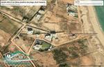 terrain d'habitation 420 m² à 50 mètres de plage chraf el hawaria