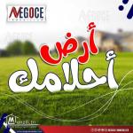 أرض تبعد 5 دقايق عن ياسمين الحمامات