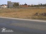 terrain pour un projet sur la route goudronnée