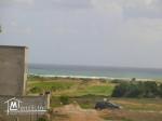 vu panoramique a la plage sable blanc dar allouch
