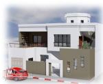 A vendre une Villa style américain inachevée à cité malouf
