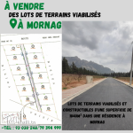 Lots de terrains viabilisés à El Fendria, Mornag