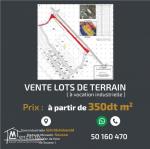 des terrains industrielles a vendre a SIDI ABDELHAMID SOUSSE