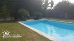 A Louer villa s4 avec piscine et jardin à Gammarth