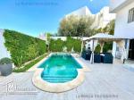 A Louer rdc s1 meublé avec piscine et jardin à Gammarth Supérieur