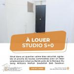 Studio S+0 À Louer au Bardo