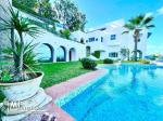 A Louer une villa s4 vue mer avec piscine et jardin à Sidi Bou Said