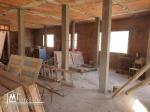 Etage de villa en cours de construction