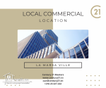 Local commercial à la location, La Marsa ville