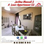 Appartement S2 à Jardin d'el Menzah2