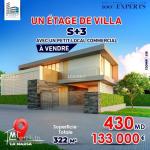 A VENDRE un etage de villa avec un local a la marsa
