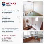 Étage de villa à Louer, Montfleury