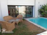 A Louer une villa s3 avec piscine et jardin à Gammarth